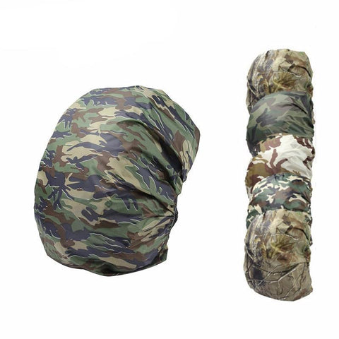 Camouflage Rain Cover Backpack