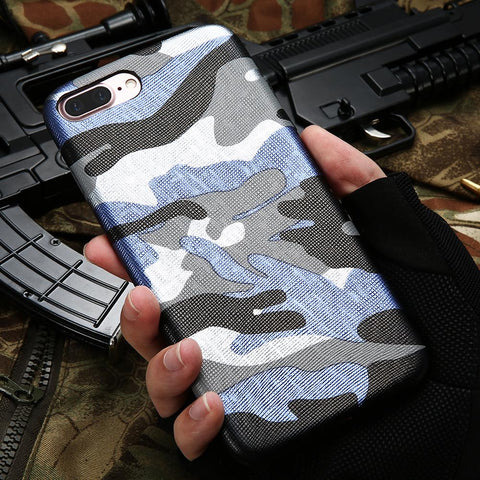 Camouflage Printed Cover For iPhone