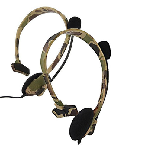 Camo Earphone With Mic for Xbox