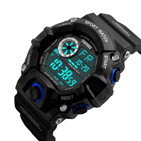 Camouflage Digital Wrist Watch