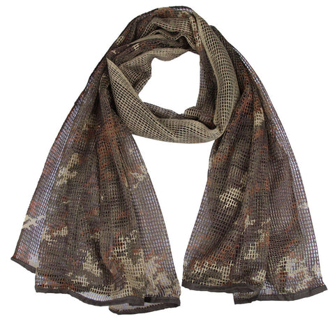 Unisex Mesh Tactical Scarf