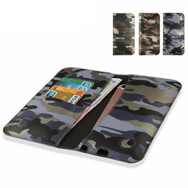 Fashion Camouflage Stand Wallet