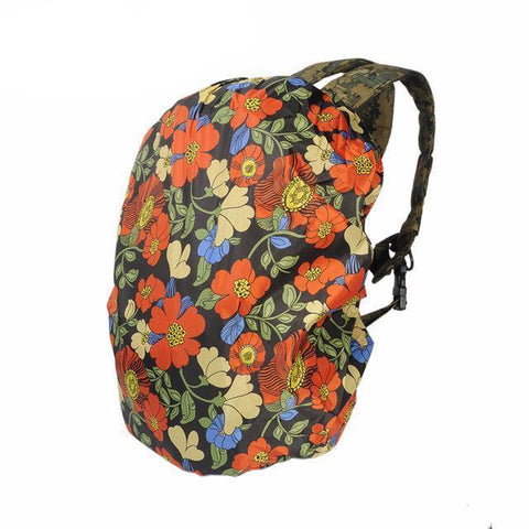 Camouflage Rain Cover Backpack