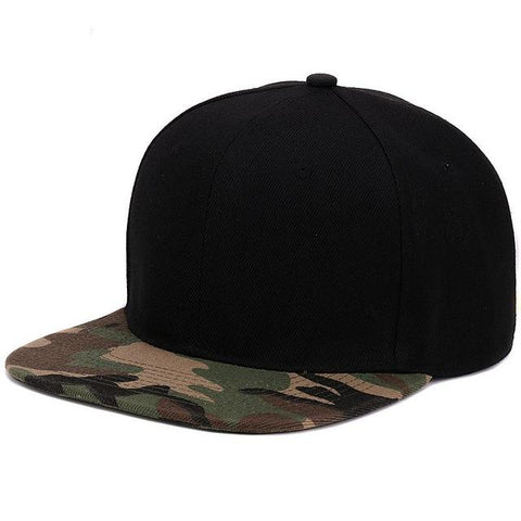 Camouflage Snapback Cap